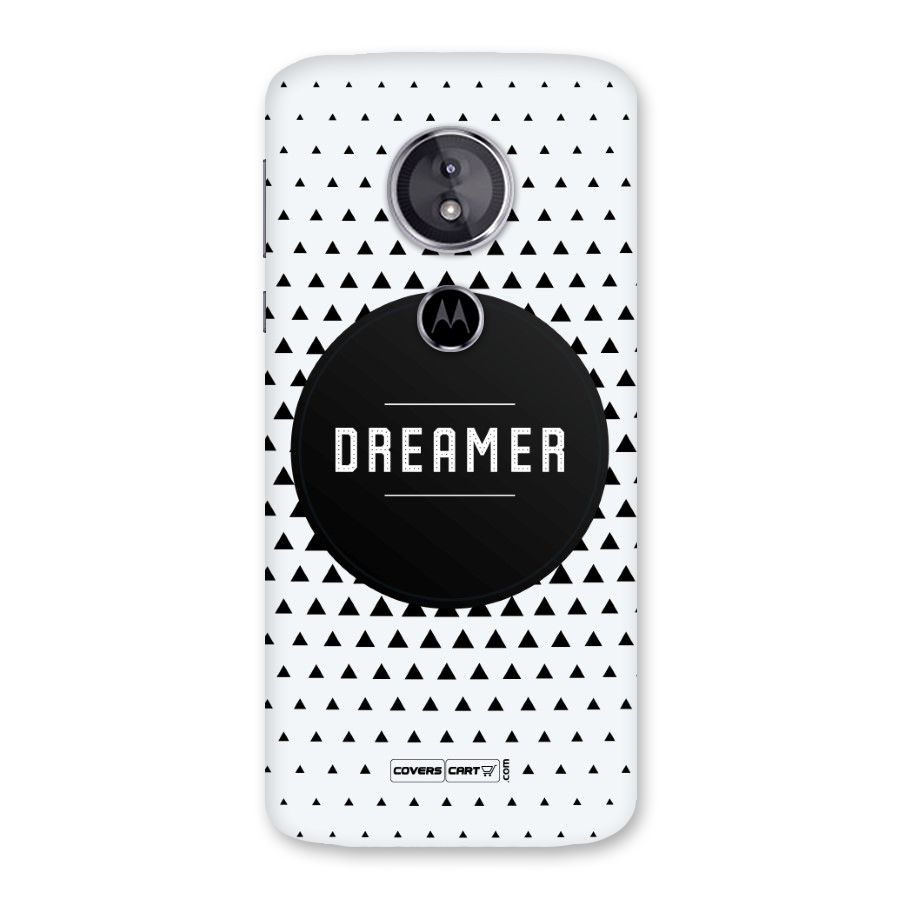Dreamer Minimalist Back Case for Moto E5