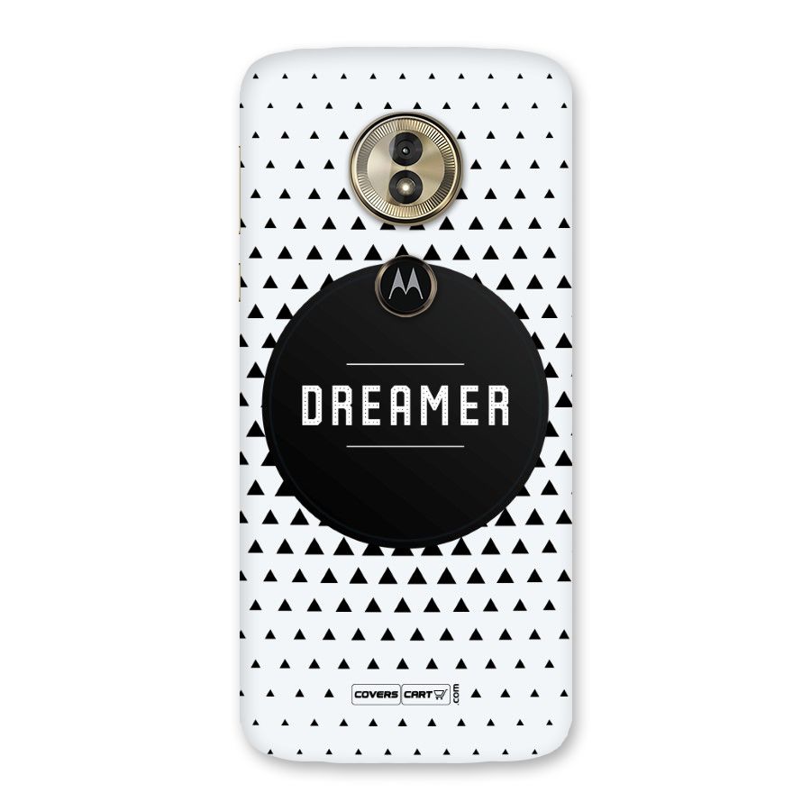 Dreamer Minimalist Back Case for Moto G6 Play