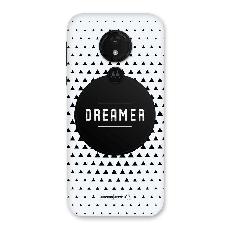 Dreamer Minimalist Back Case for Moto G7 Power