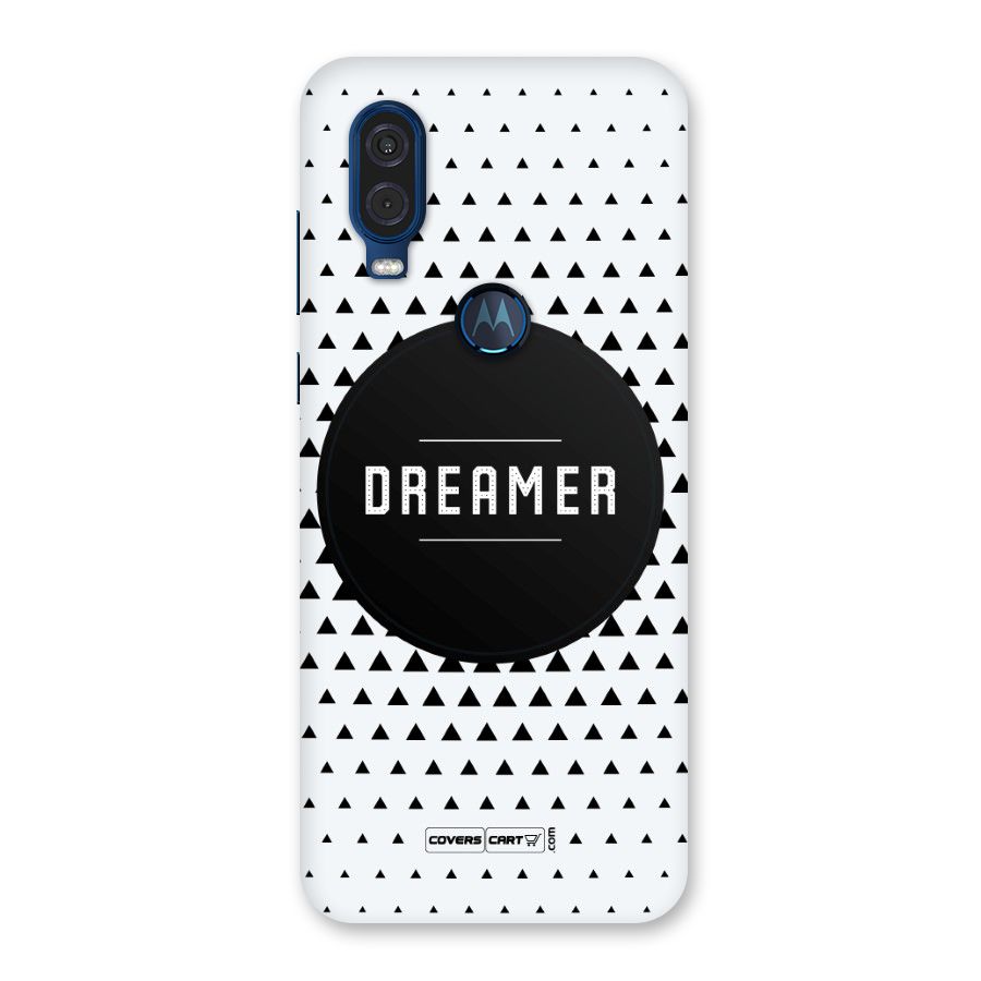 Dreamer Minimalist Back Case for Motorola One Vision