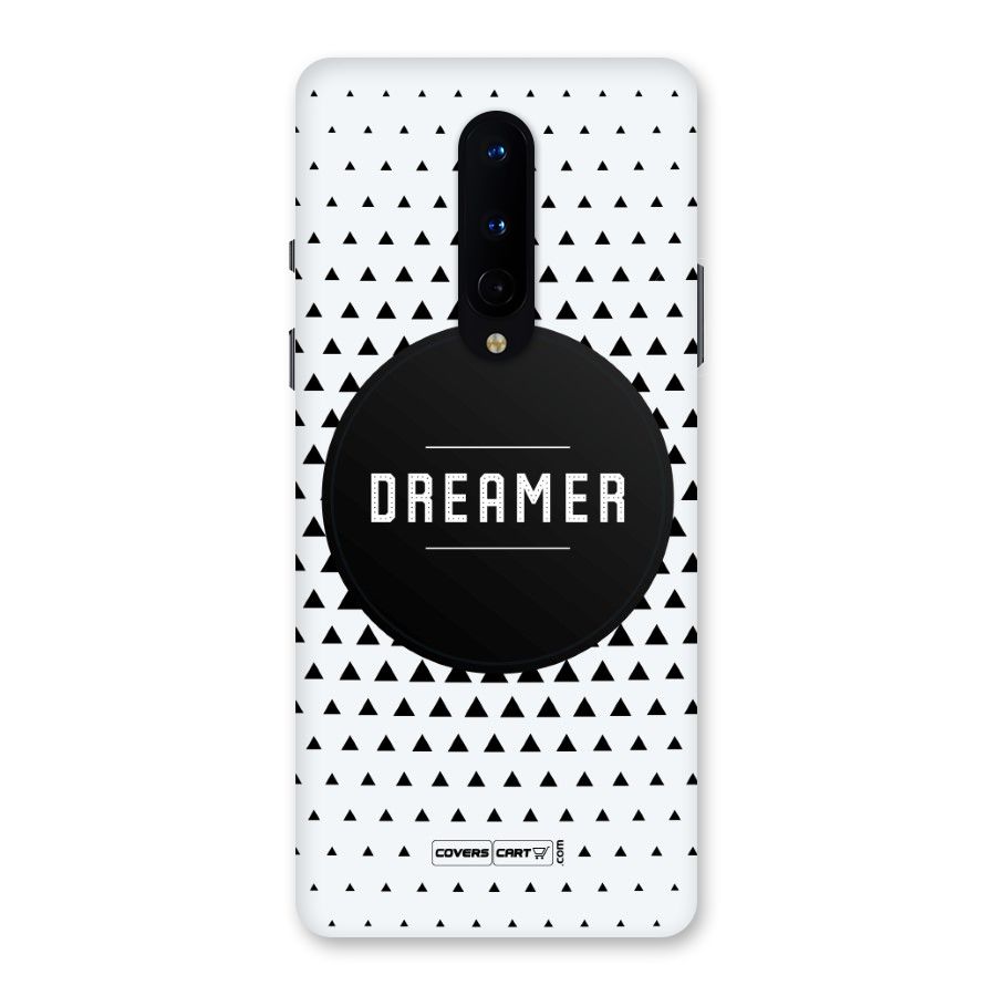 Dreamer Minimalist Back Case for OnePlus 8