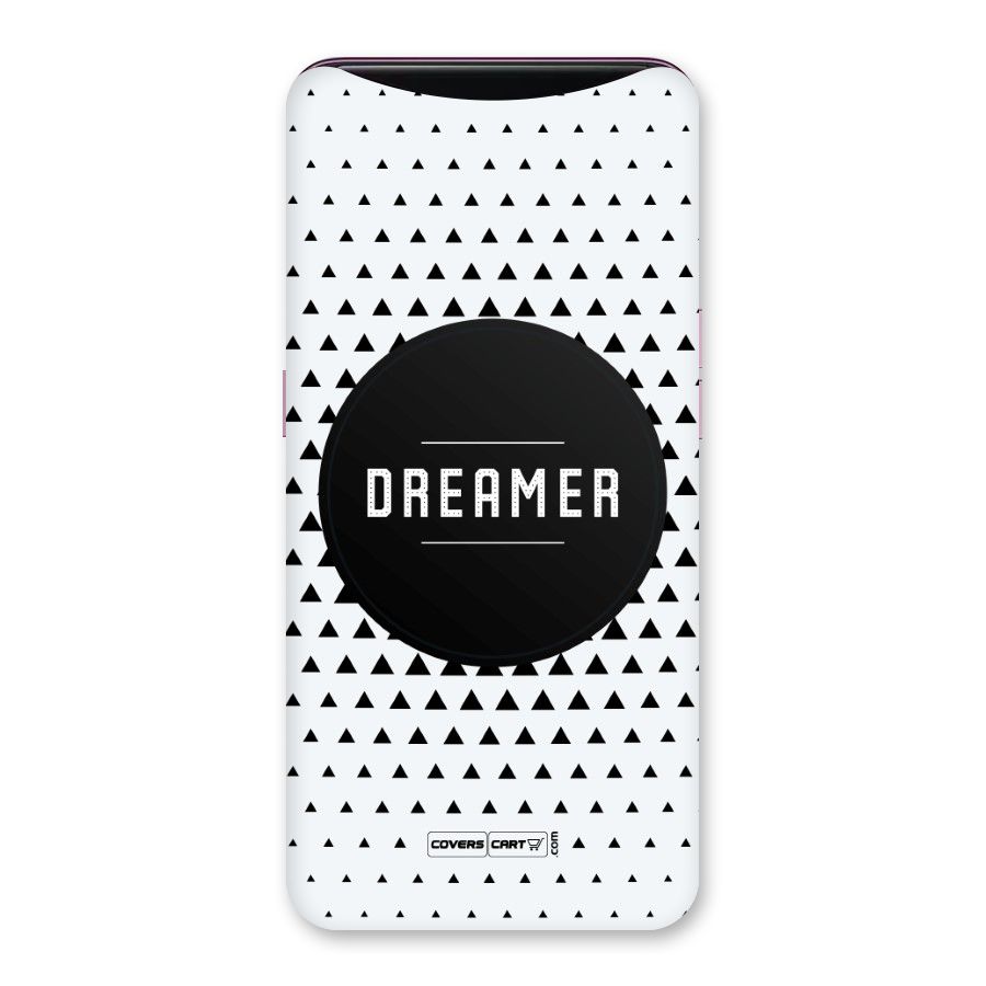 Dreamer Minimalist Back Case for Oppo Find X