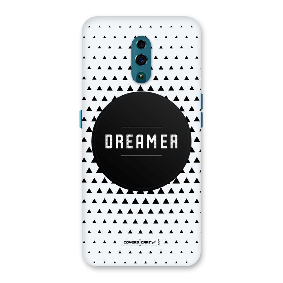 Dreamer Minimalist Back Case for Oppo Reno