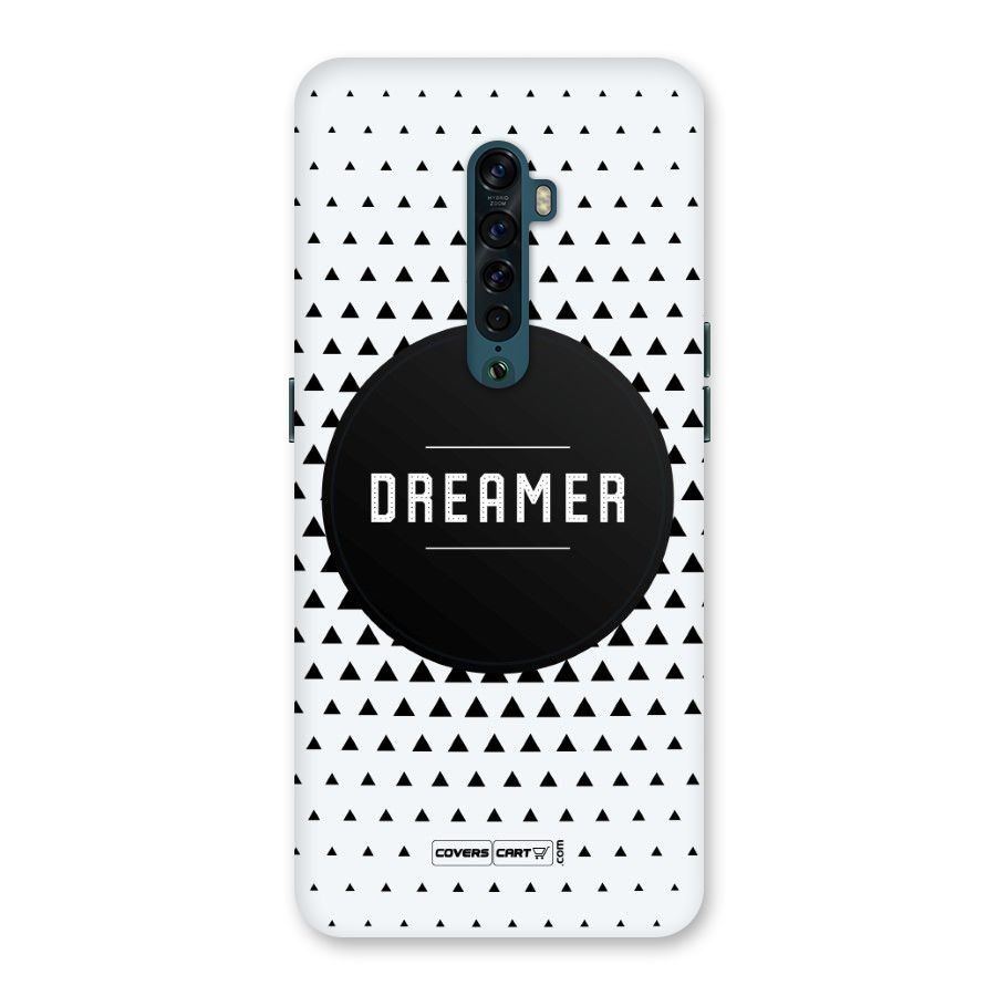 Dreamer Minimalist Back Case for Oppo Reno2