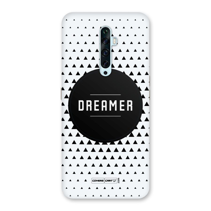 Dreamer Minimalist Back Case for Oppo Reno2 F