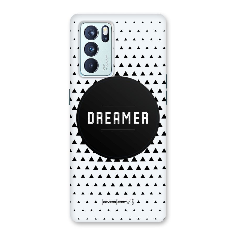 Dreamer Minimalist Back Case for Oppo Reno6 Pro 5G