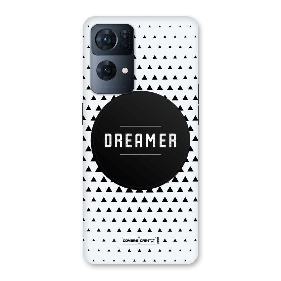 Dreamer Minimalist Back Case for Oppo Reno7 Pro 5G