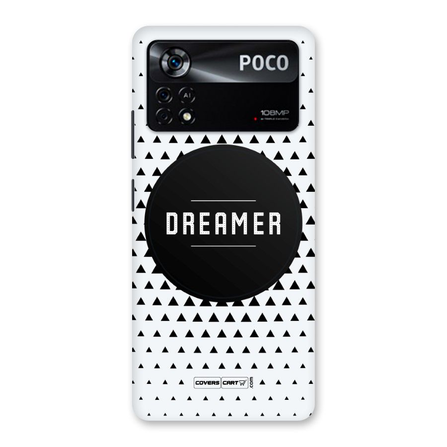 Dreamer Minimalist Back Case for Poco X4 Pro 5G