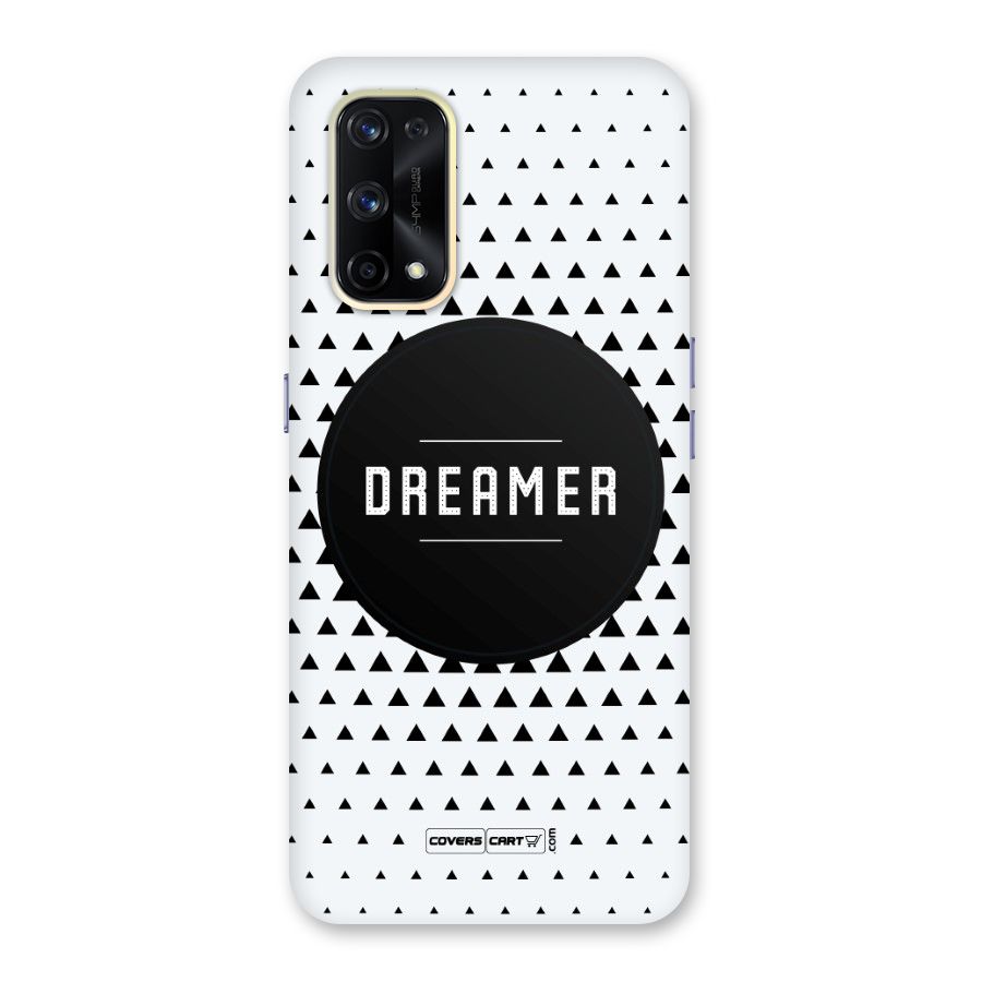 Dreamer Minimalist Glass Back Case for Realme X7 Pro