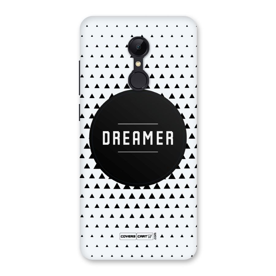 Dreamer Minimalist Back Case for Redmi 5