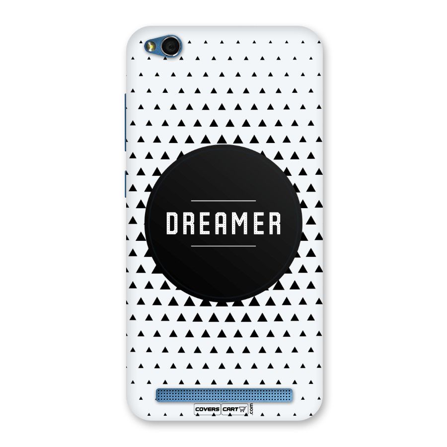 Dreamer Minimalist Back Case for Redmi 5A