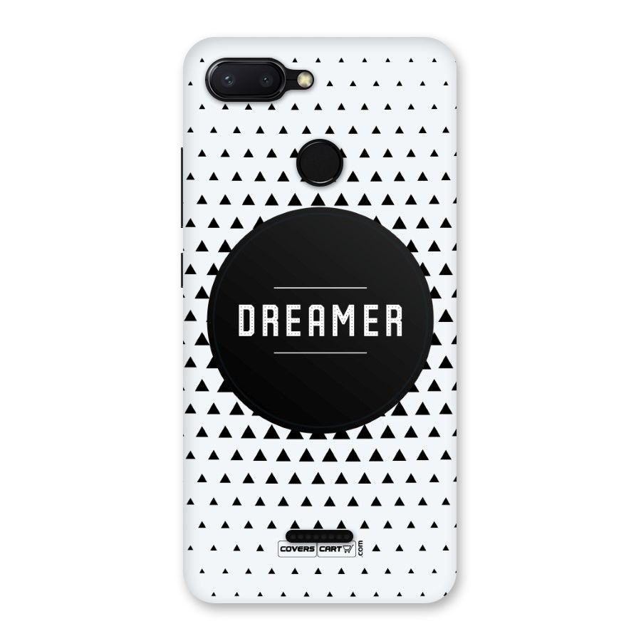 Dreamer Minimalist Back Case for Redmi 6