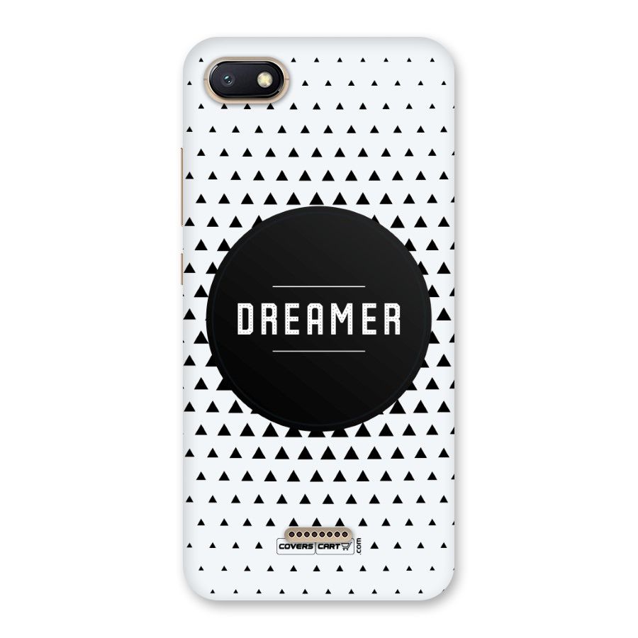Dreamer Minimalist Back Case for Redmi 6A