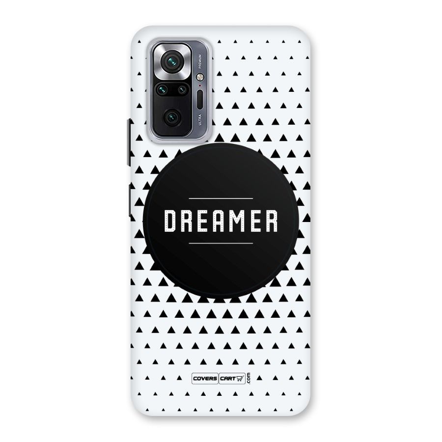 Dreamer Minimalist Back Case for Redmi Note 10 Pro Max