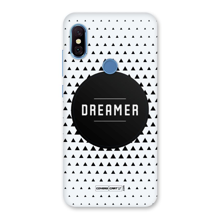 Dreamer Minimalist Back Case for Redmi Note 6 Pro