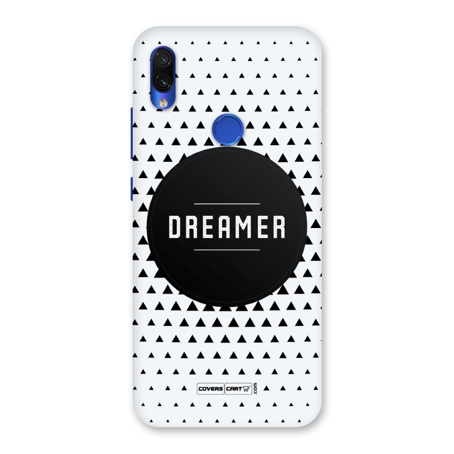 Dreamer Minimalist Back Case for Redmi Note 7S