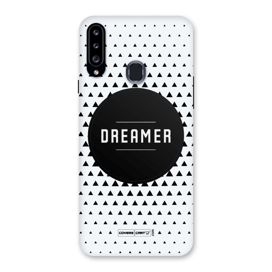 Dreamer Minimalist Back Case for Samsung Galaxy A20s