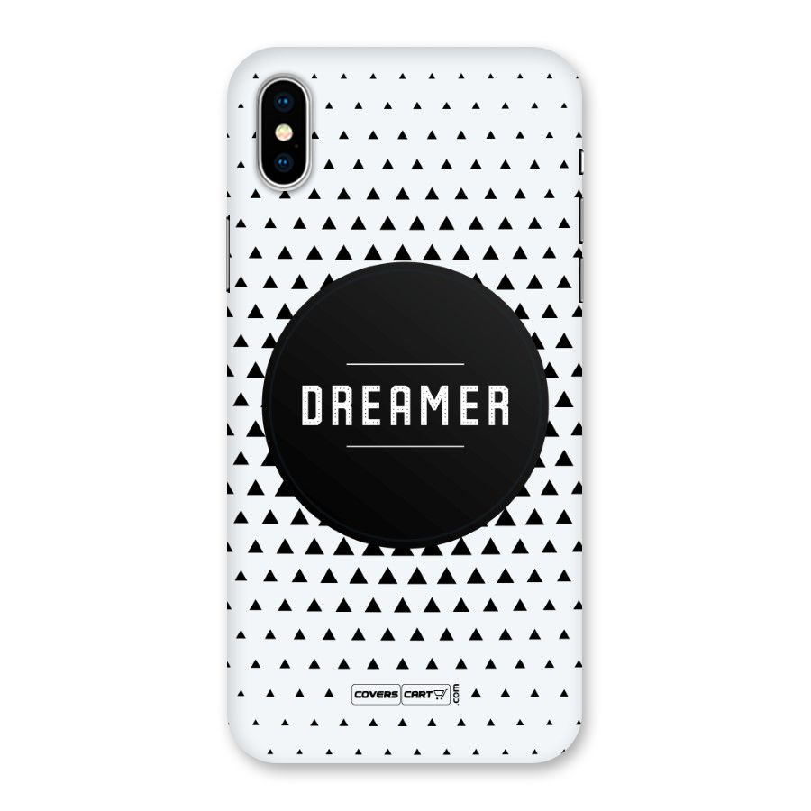 Dreamer Minimalist Back Case for iPhone XS