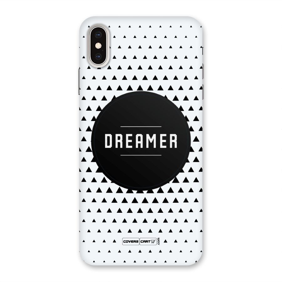 Dreamer Minimalist Back Case for iPhone XS Max