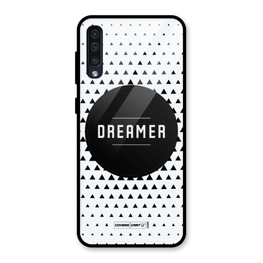Dreamer Minimalist Glass Back Case for Galaxy A30s