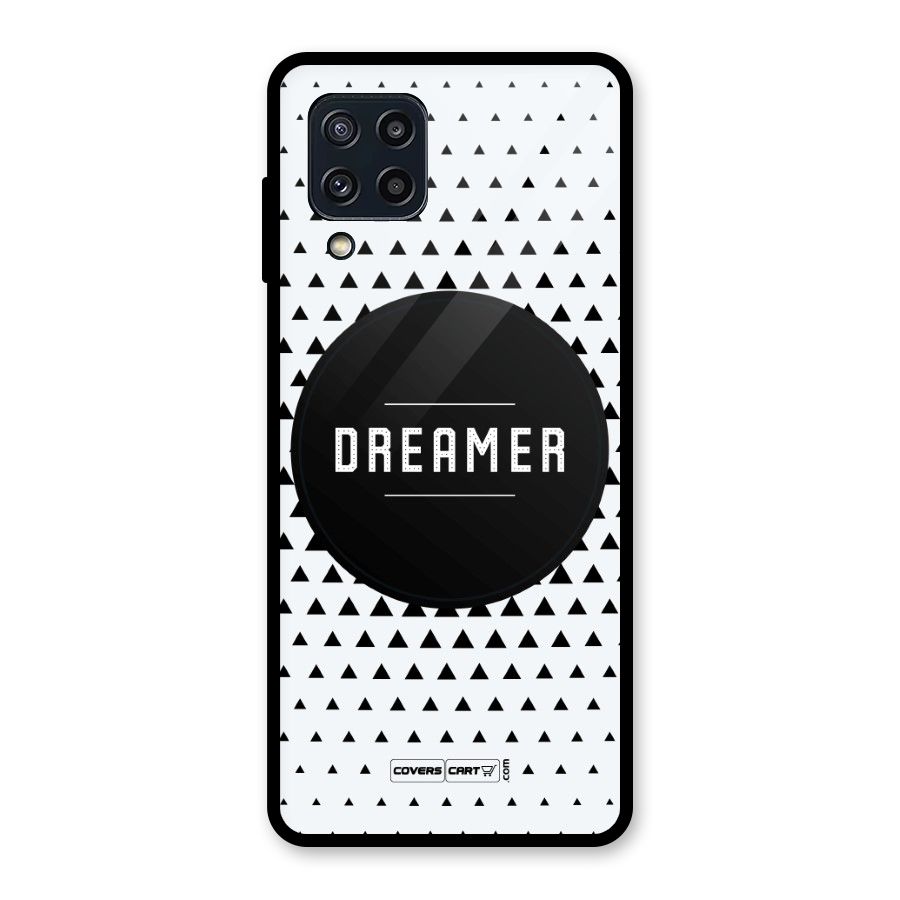 Dreamer Minimalist Glass Back Case for Galaxy M32