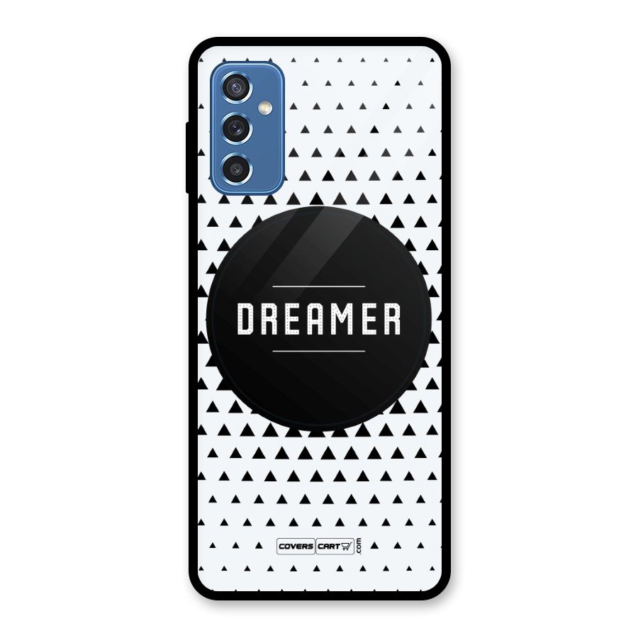 Dreamer Minimalist Glass Back Case for Galaxy M52 5G