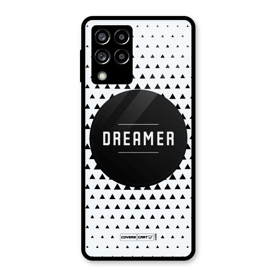 Dreamer Minimalist Glass Back Case for Galaxy M53 5G