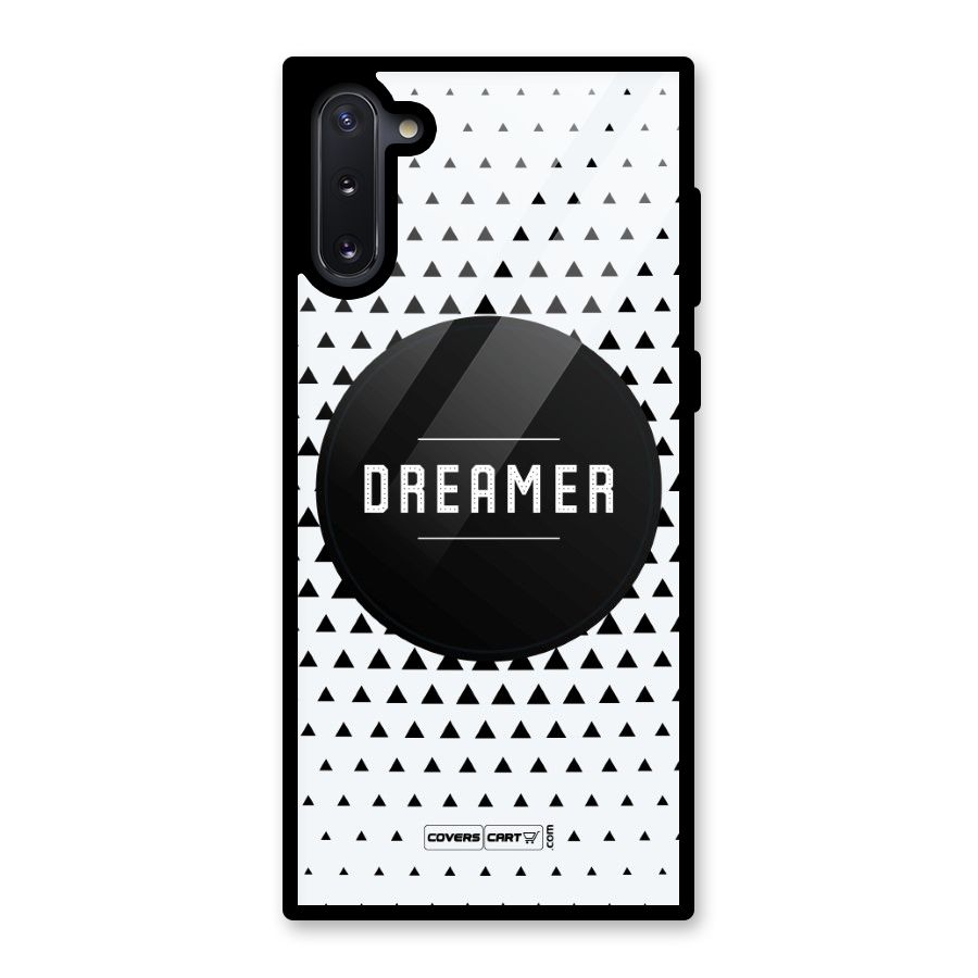 Dreamer Minimalist Glass Back Case for Galaxy Note 10