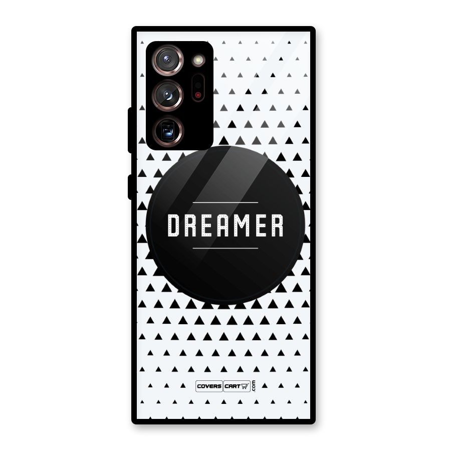 Dreamer Minimalist Glass Back Case for Galaxy Note 20 Ultra