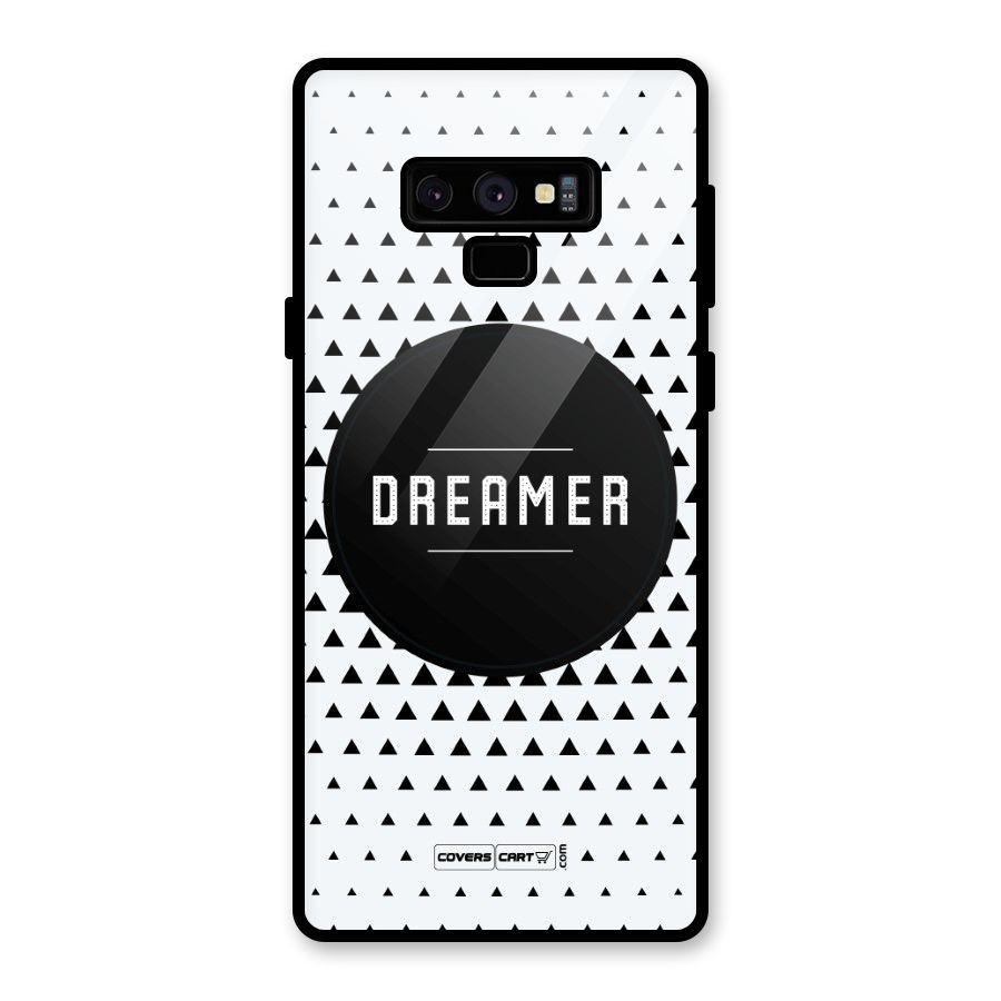 Dreamer Minimalist Glass Back Case for Galaxy Note 9