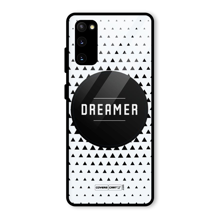 Dreamer Minimalist Glass Back Case for Galaxy S20 FE 5G