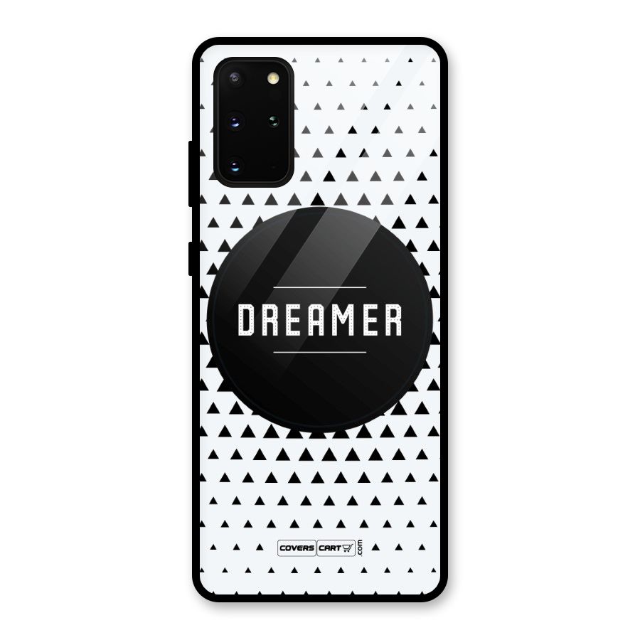 Dreamer Minimalist Glass Back Case for Galaxy S20 Plus