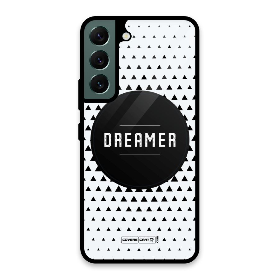 Dreamer Minimalist Glass Back Case for Galaxy S22 5G