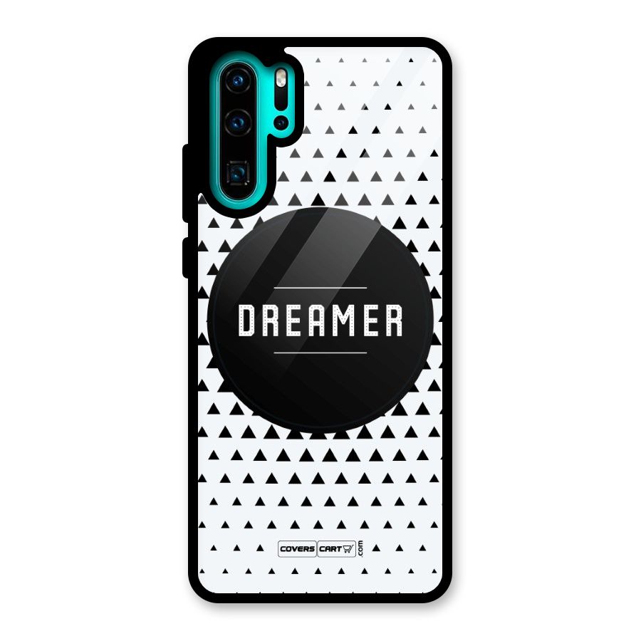 Dreamer Minimalist Glass Back Case for Huawei P30 Pro