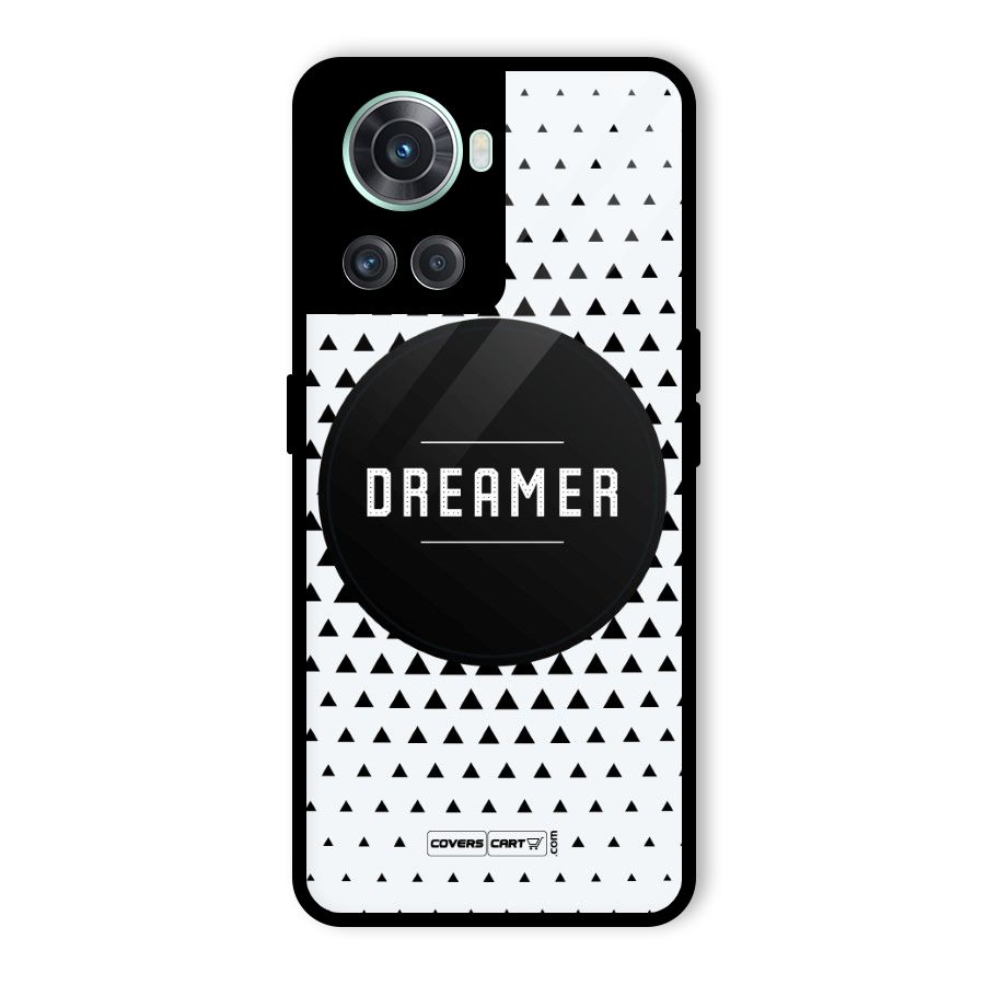 Dreamer Minimalist Glass Back Case for OnePlus 10R