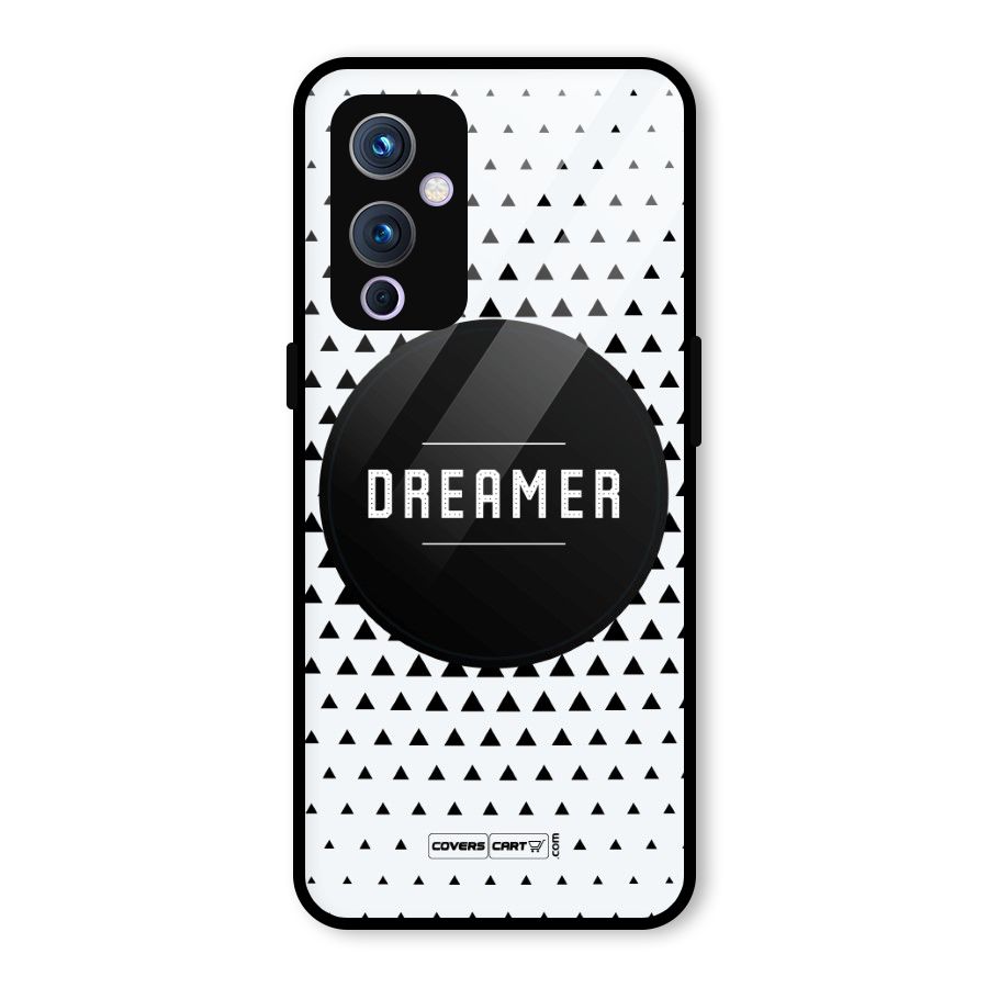 Dreamer Minimalist Glass Back Case for OnePlus 9