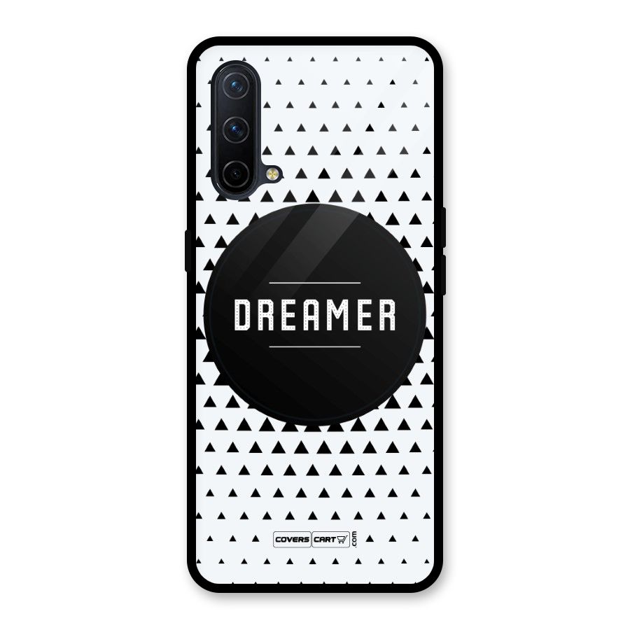 Dreamer Minimalist Glass Back Case for OnePlus Nord CE 5G