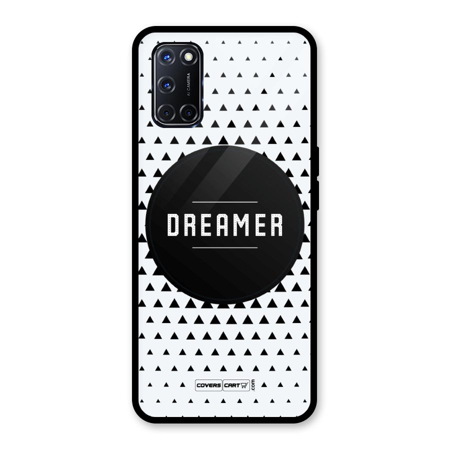 Dreamer Minimalist Glass Back Case for Oppo A52