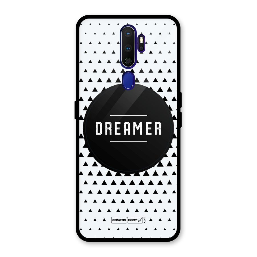 Dreamer Minimalist Glass Back Case for Oppo A9 (2020)
