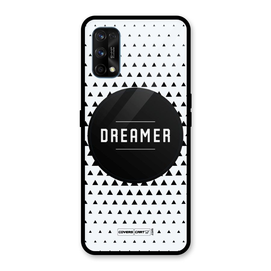Dreamer Minimalist Glass Back Case for Realme 7 Pro
