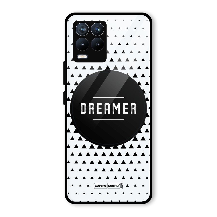 Dreamer Minimalist Glass Back Case for Realme 8 Pro