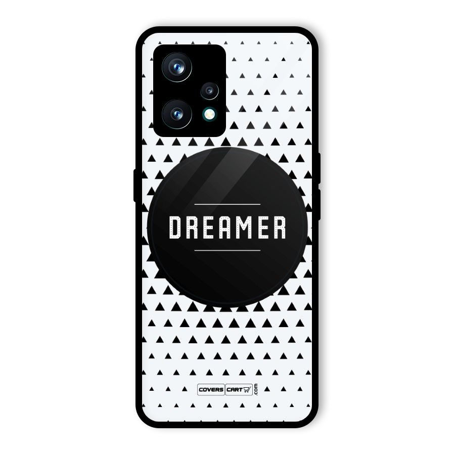Dreamer Minimalist Glass Back Case for Realme 9 Pro Plus 5G