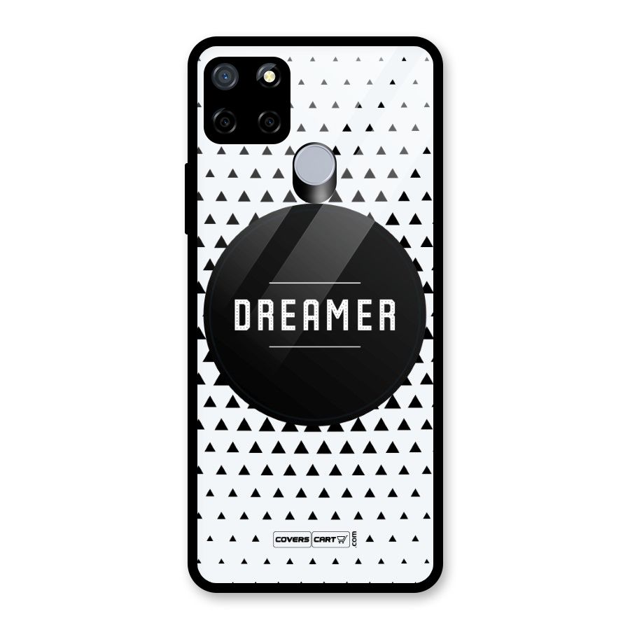 Dreamer Minimalist Glass Back Case for Realme C12