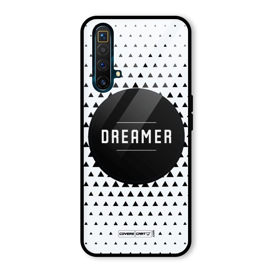 Dreamer Minimalist Glass Back Case for Realme X3