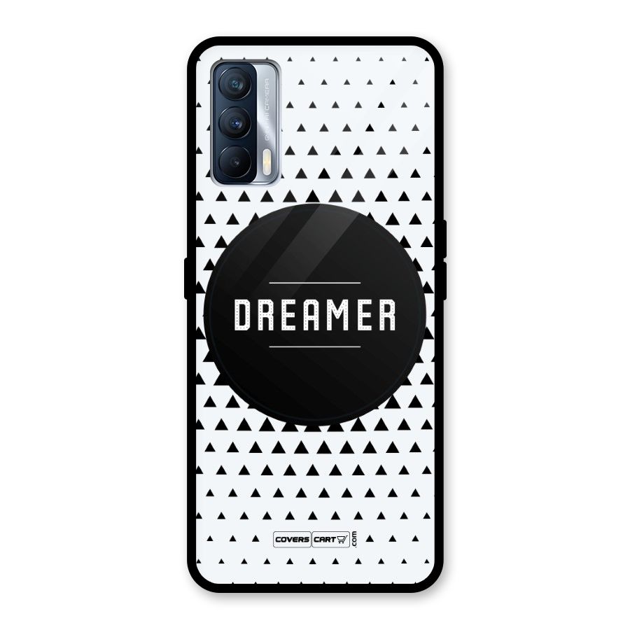 Dreamer Minimalist Glass Back Case for Realme X7