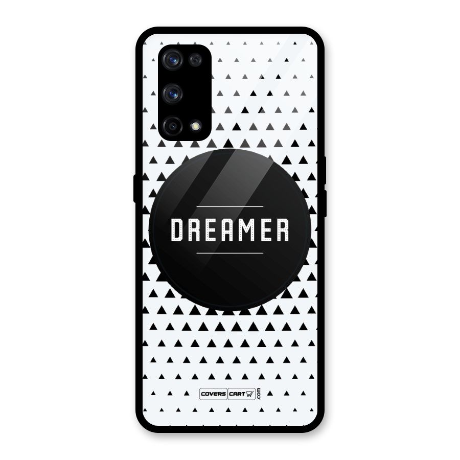 Dreamer Minimalist Glass Back Case for Realme X7 Pro