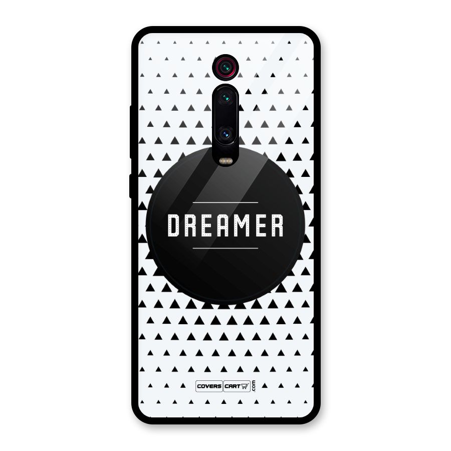 Dreamer Minimalist Glass Back Case for Redmi K20 Pro