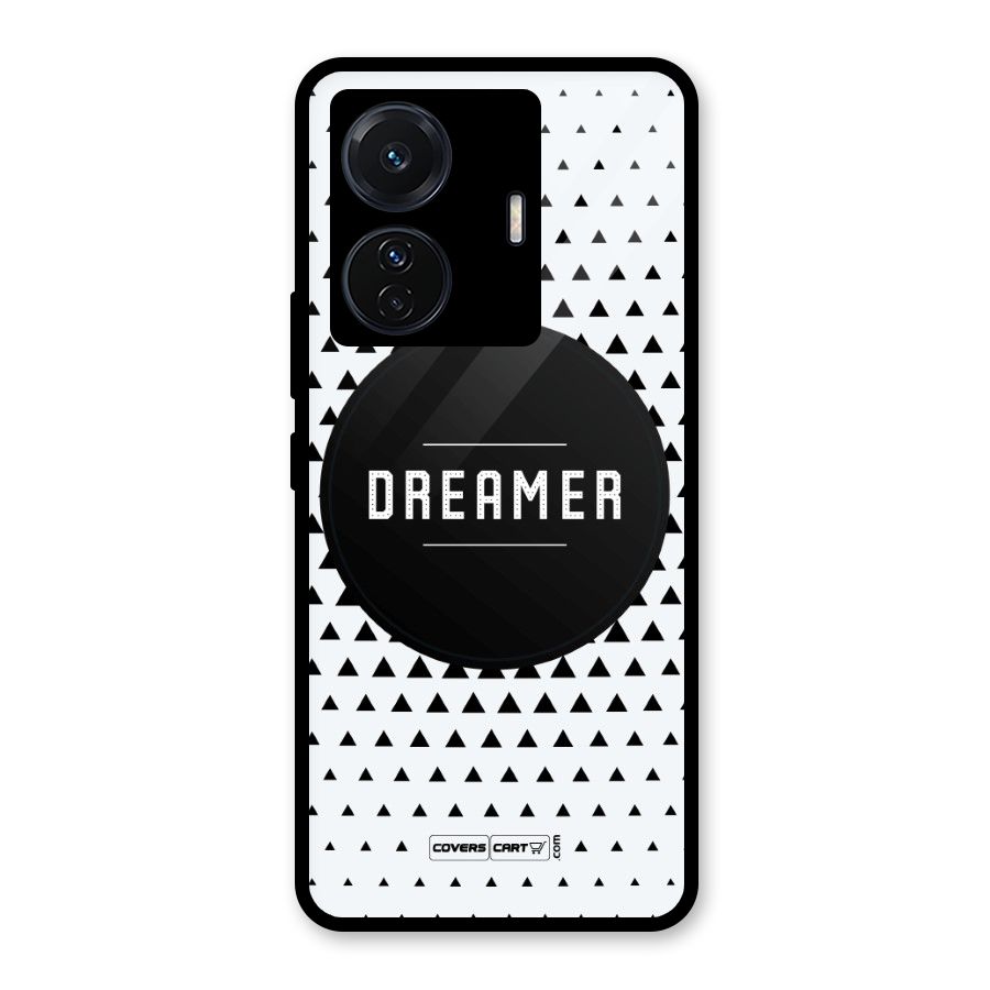 Dreamer Minimalist Glass Back Case for Vivo T1 Pro