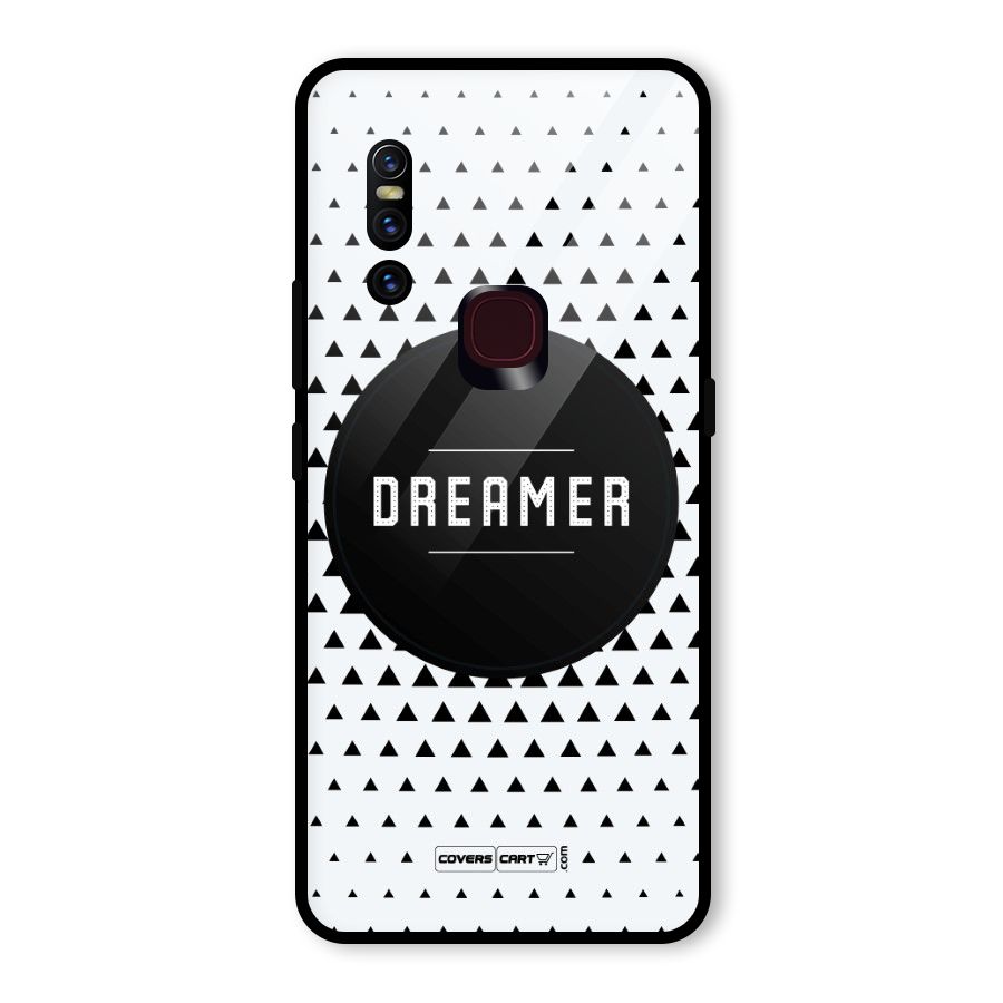 Dreamer Minimalist Glass Back Case for Vivo V15
