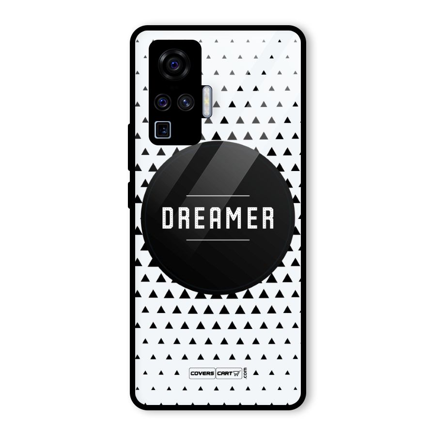 Dreamer Minimalist Glass Back Case for Vivo X50 Pro